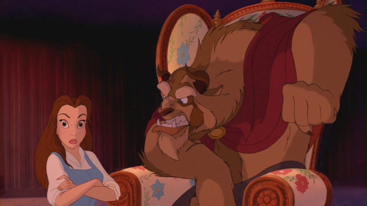 Why did the beast get cursed in Beauty and the Beast?