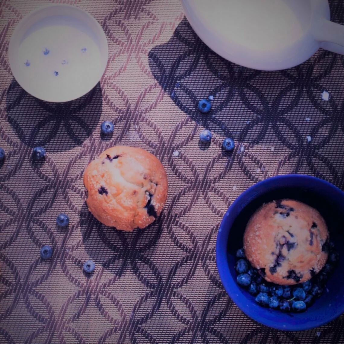 blueberry muffins